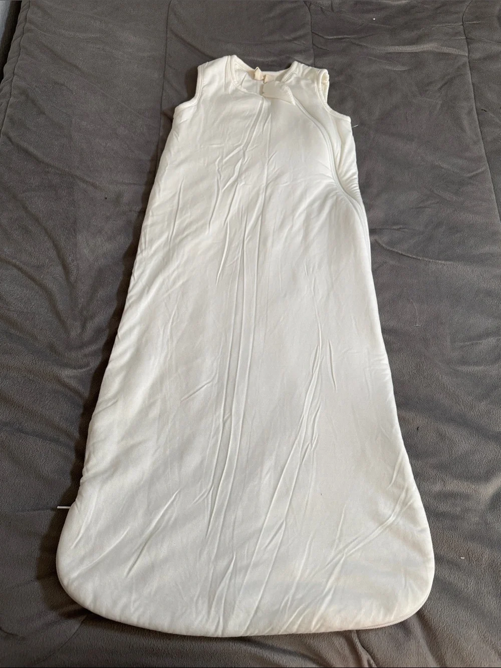 Kyte BABY Sleeveless off white Maxi thick warm & cozy Sleep Sack 6-18 mo unisex